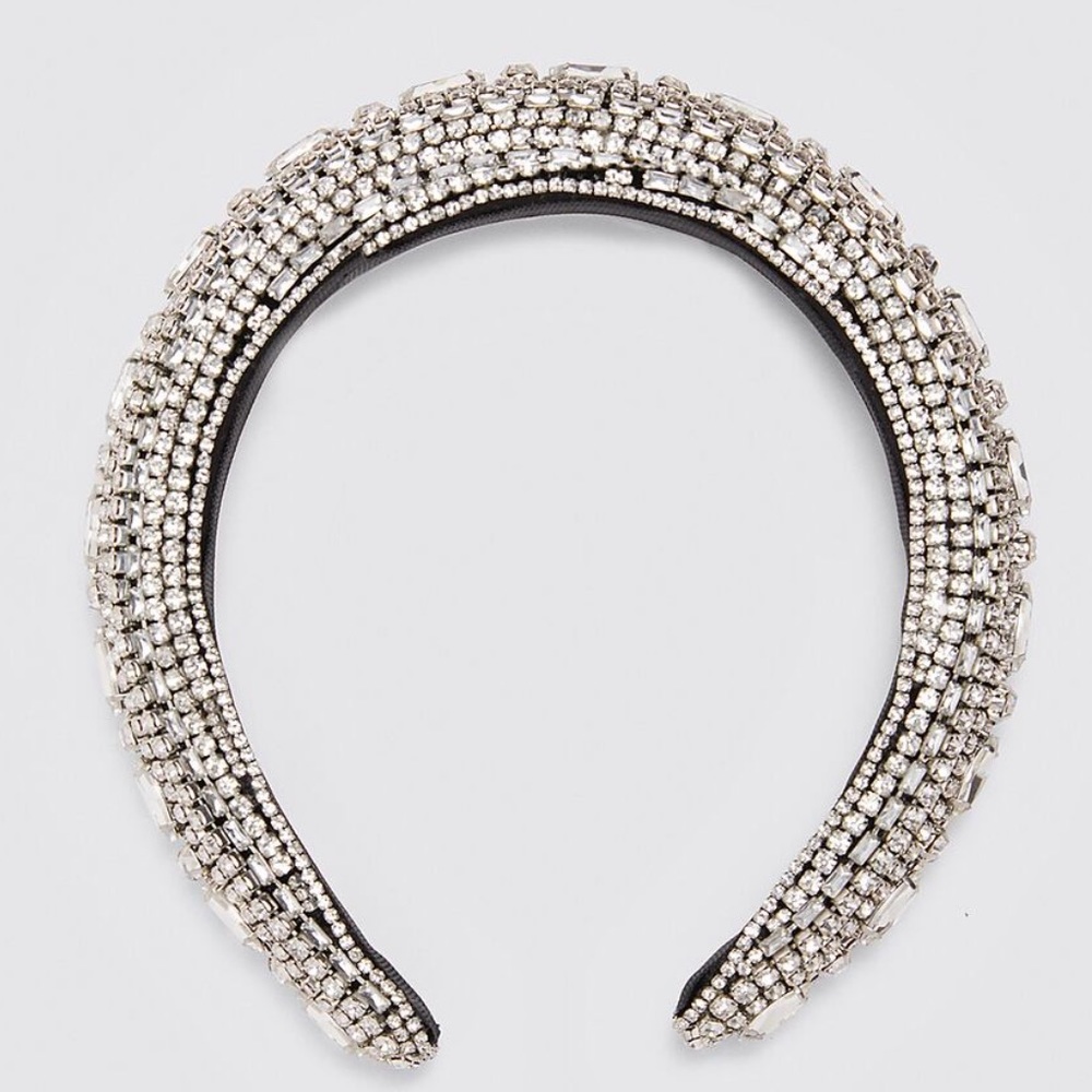 Bejeweled Quilted Zara Headband